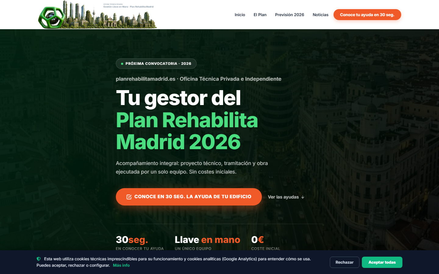 Captura de planrehabilitamadrid.es